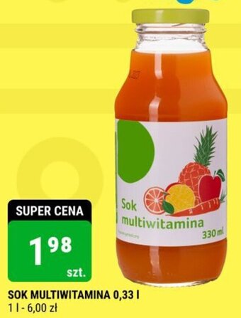 bi1 SOK MULTIWITAMINA 0,33 l oferta