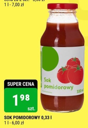 bi1 SOK POMIDOROWY 0,33 I oferta