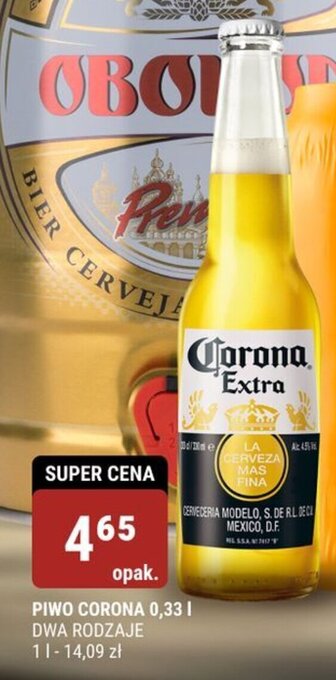 bi1 PIWO CORONA 0,33 l oferta