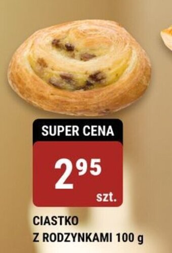 bi1 CIASTKO Z RODZYNKAMI 100 g oferta