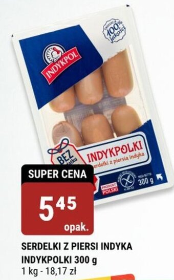 bi1 SERDELKI Z PIERSI INDYKA INDYKPOLKI 300 g oferta