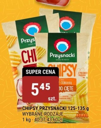 bi1 CHIPSY PRZYSNACKI 125-135 g oferta