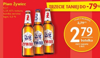 Delikatesy Centrum Piwo Żywiec 0,5l oferta