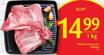 Delikatesy Centrum Żeberka wieprzowe trójkąty 1 kg oferta