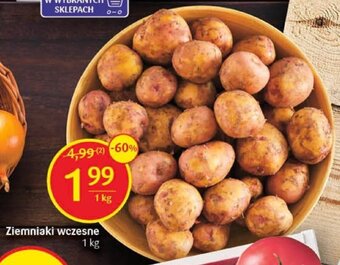 Delikatesy Centrum Ziemniaki wczesne 1 kg oferta