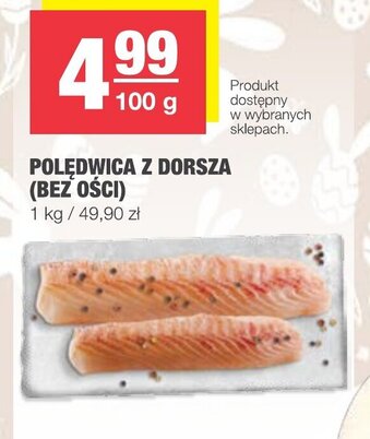 Spar Polędwica z dorsza bez ości 100g oferta