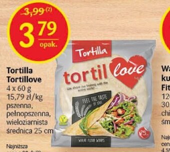 Delikatesy Centrum Tortilla Tortillove 4x60g oferta