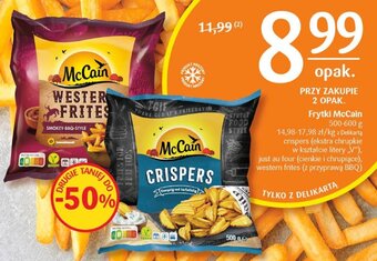 Delikatesy Centrum Frytki McCain 500-600 g oferta