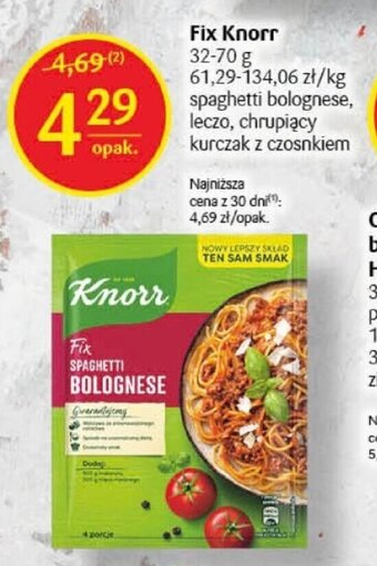 Delikatesy Centrum Fix Knorr 32-70 g oferta