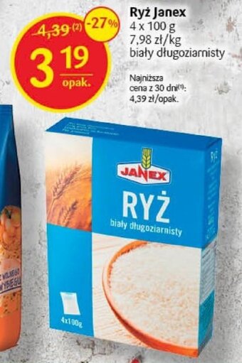 Delikatesy Centrum Ryż Janex 4x100 g oferta