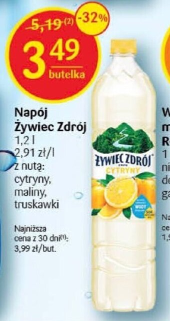 Delikatesy Centrum Napój Żywiec Zdrój 1,2l oferta