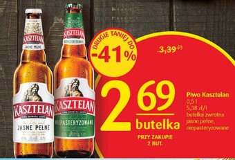 Delikatesy Centrum Piwo Kasztelan 0,5l oferta