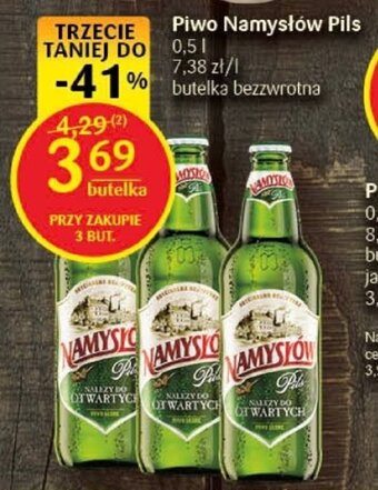 Delikatesy Centrum Piwo Namysłów Pils 0,5l oferta