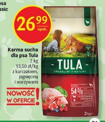 Delikatesy Centrum Karma sucha dla psa Tula 2kg oferta
