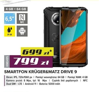 Smartfon Kruger&Matz Drive 9