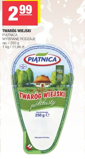 Spar Twaróg wiejski Piątnica 250g oferta