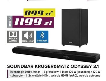 Soundbar Kruger&Matz Odyssey 3.1