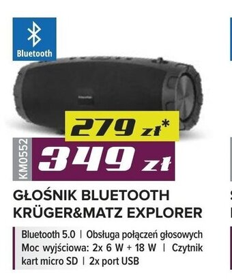 Głośnik Bluetooth Kruger&Matz Explorer