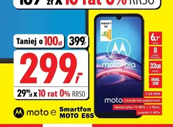 Media Expert Smartfon Moto E6S oferta