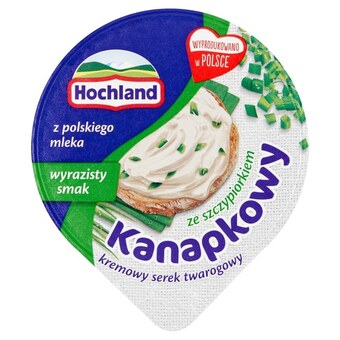 Carrefour Express Hochland kanapkowy kremowy serek twarogowy ze szczypiorkiem 130 g oferta