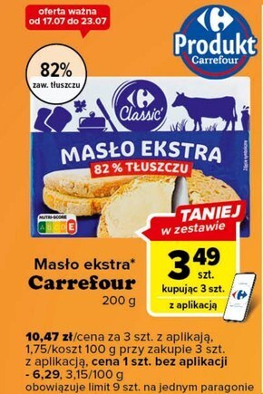 Carrefour Express Masło carrefour oferta