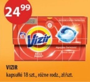 Drogerie Laboo Vizir platinum pods alpine fresh kapsułki do prania, 18 prań oferta