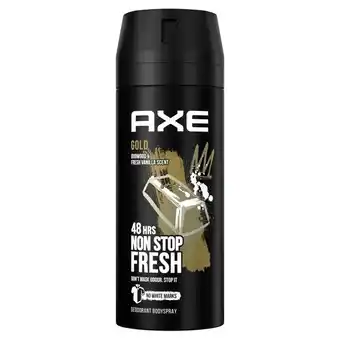 Koliber drogerie Axe gold dezodorant w aerozolu dla mężczyzn 150 ml oferta