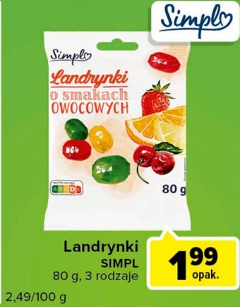 Carrefour Express Landrynki simpl oferta