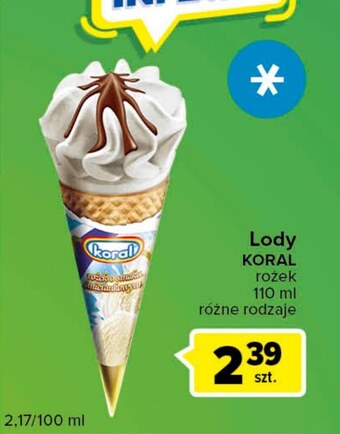 Carrefour Express Lody koral oferta
