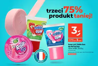 Dealz Guma Lutti Tubble Gum lub Roll Up Gum 29-35g oferta