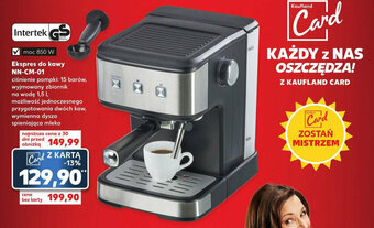 Kaufland Ekspres do kawy NN-CM-01 oferta