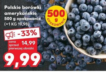 Kaufland Polskie borówki amerykańskie 500 g oferta