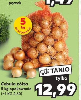 Kaufland Cebula żółta 5 kg oferta