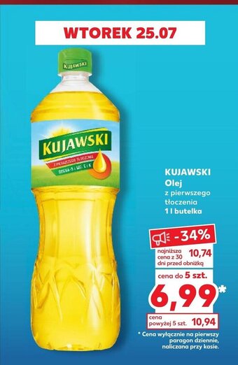 Kaufland KUJAWSKI Olej 1 l oferta