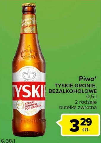 Globi Piwo* TYSKIE GRONIE, BEZALKOHOLOWE 0,5l oferta