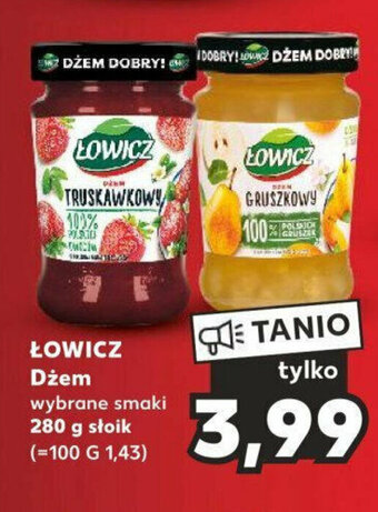 Kaufland ŁOWICZ Dżem 280 g oferta