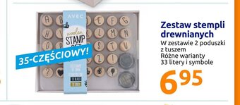 Action Zestaw stempli drewnianych oferta