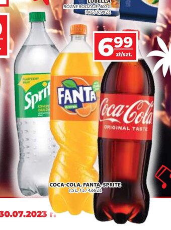 Top Market COCA-COLA, FANTA, SPRITE 1,5 L oferta