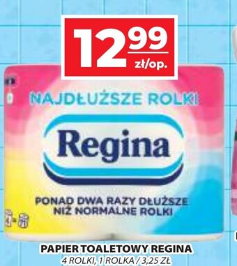 Top Market PAPIER TOALETOWY REGINA 4 rolki oferta