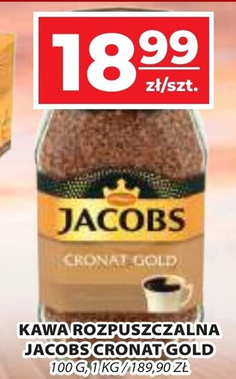 Top Market KAWA ROZPUSZCZALNA JACOBS CRONAT GOLD 100 G oferta