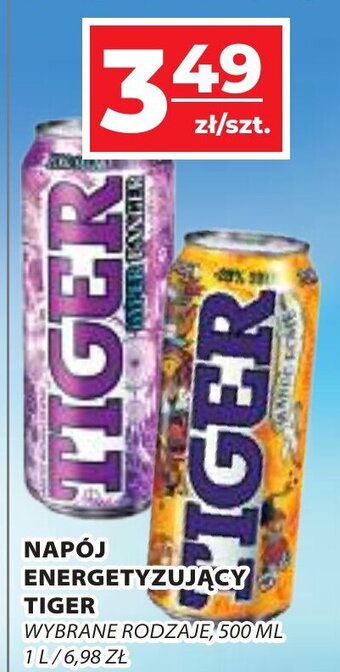 Top Market NAPÓJ ENERGETYZUJĄCY TIGER 500 ML oferta