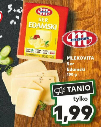 Kaufland MLEKOVITA Ser Edamski 100 g oferta