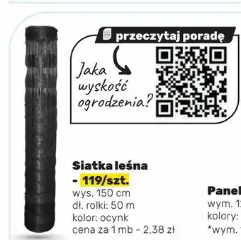 Bricomarche Siatka leśna oferta