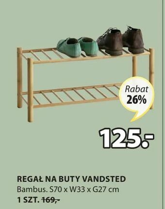 JYSK Regał na buty vandsted oferta