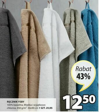 JYSK Ręcznik ysby oferta
