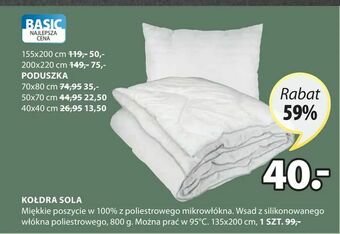 JYSK Kołdra sola oferta