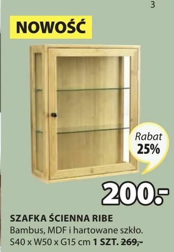 JYSK Szafka ścienna ribe oferta