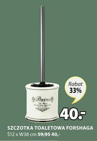 JYSK Szczotka toaletowa forshaga oferta