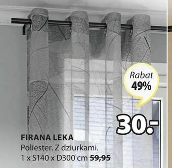 JYSK Firana leka oferta