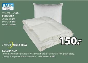 JYSK Kołdra alta oferta